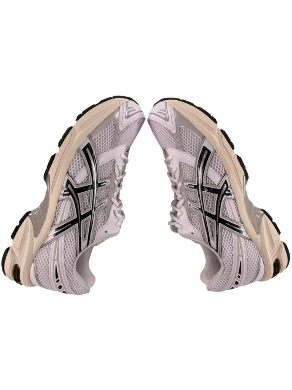 Asics Gel-1130 White Cloud Grey Running Shoes Men's Sz 10.5 Women's Sz 12 NEW